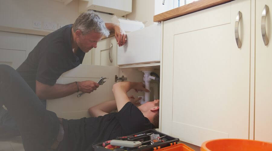 Professional burst pipe repair services in Forest, IN